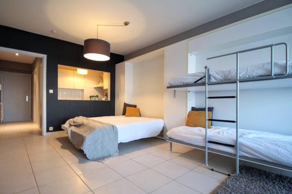 Knappe Studio Met Subliem Zeezicht! Ostend Exterior foto